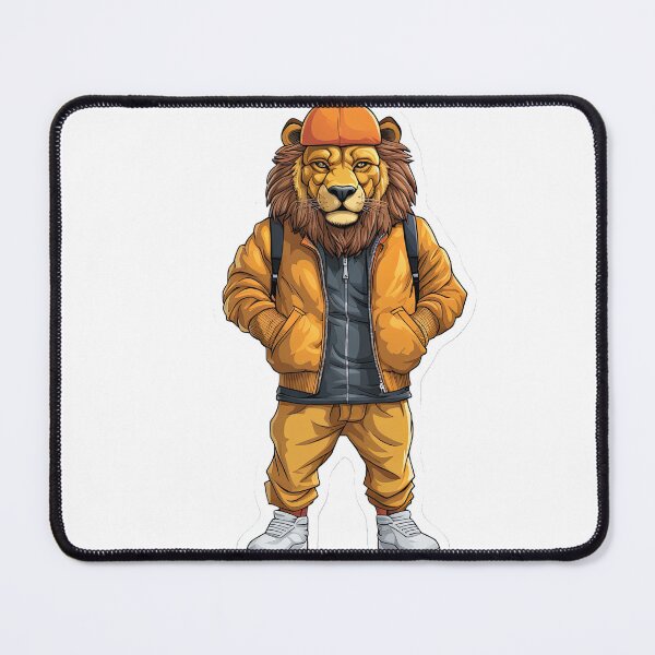 Item preview, Lion dressed in sportswear designed and sold by abmkf.