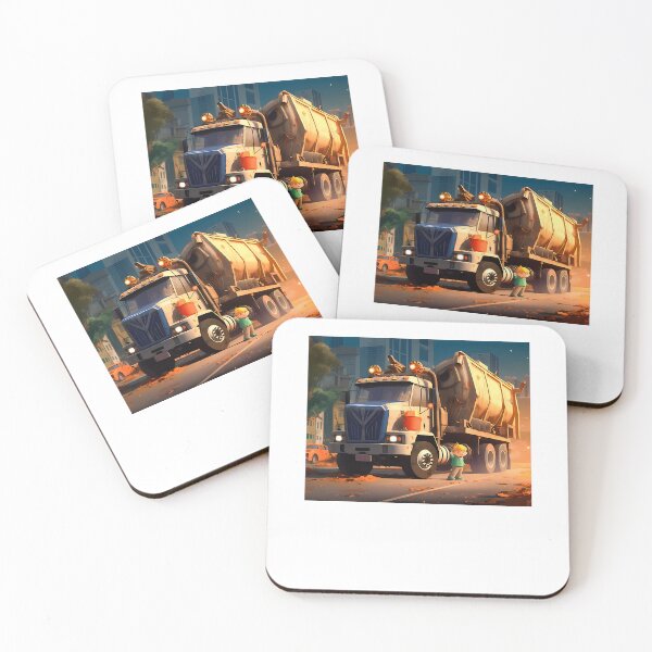 Item preview, Hank and Trash Truck: Green Adventures Await designed and sold by AgatheMerciless.
