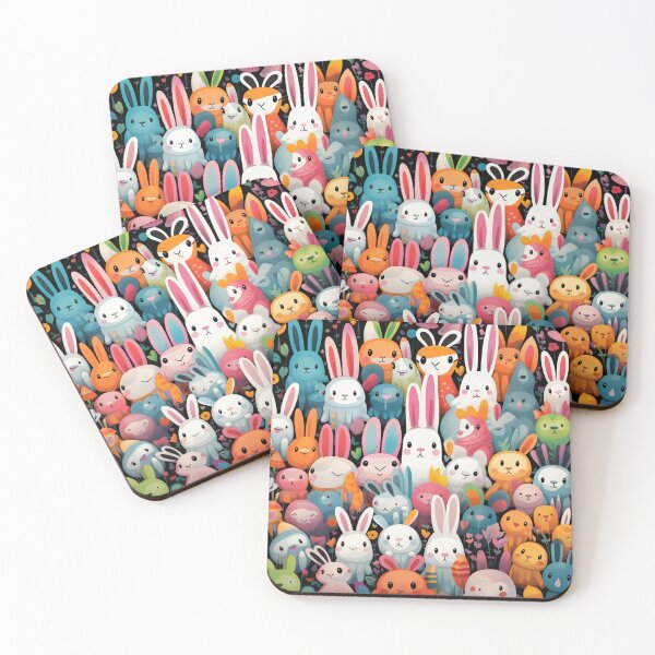 Item preview, Colorful Rabbits designed and sold by liana campbell.