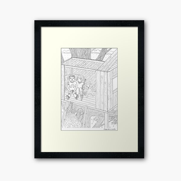 beegarden.works 012 Framed Art Print