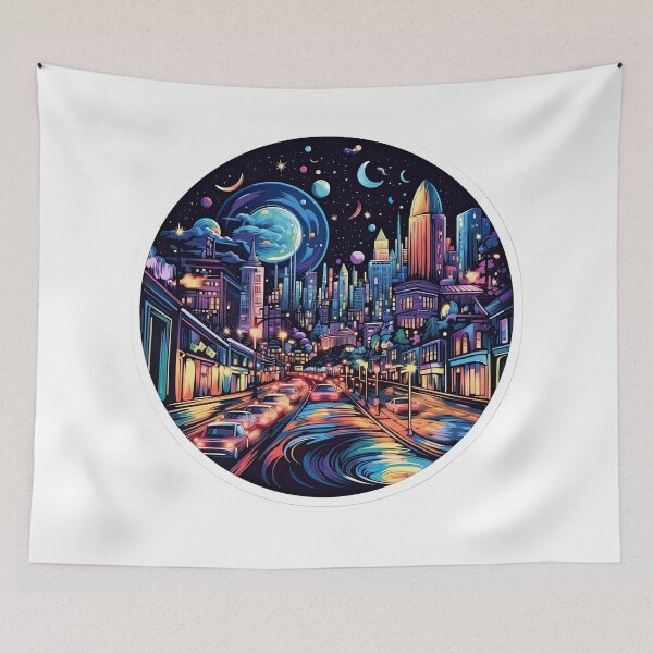 Item preview, Space over the city designed and sold by abmkf.