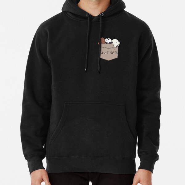 We Bare Bears Pouchie Shirt Pullover Hoodie