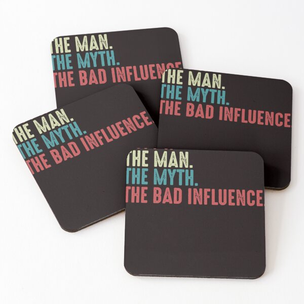 Item preview, Poppy The Man The Myth The Legend The Bad Influence Funny Fathers Day gift for Grandpa designed and sold by DANIHARRISONS.