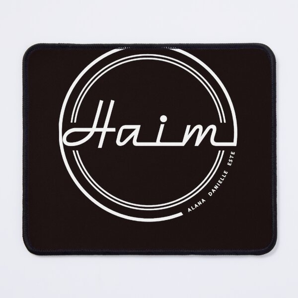 Item preview, Haim Vinyl Logo in White designed and sold by DANIHARRISONS.