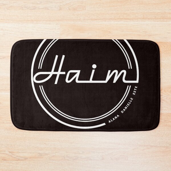 Item preview, Haim Vinyl Logo in White designed and sold by DANIHARRISONS.