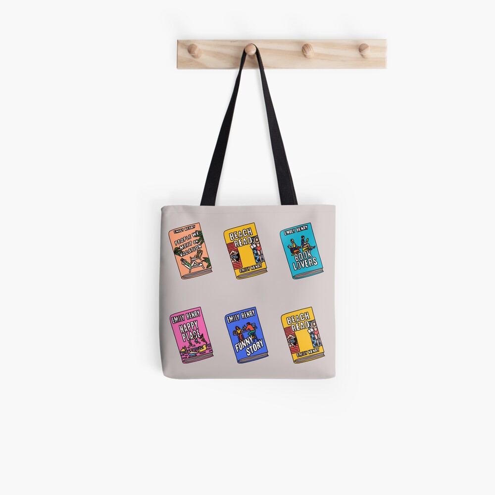 Emily Henry - Books Are My Happy Place tote bag