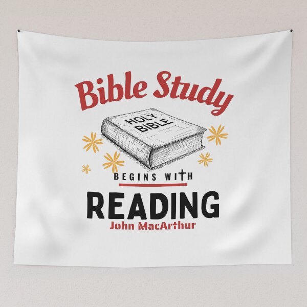 Item preview, Bible Study Begins With Reading - John MacArthur designed and sold by Marellyssv.