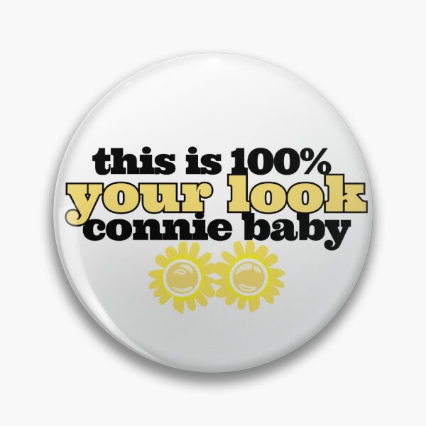 Item preview, 100% Your Look Connie Baby Sticker designed and sold by marisaannart.