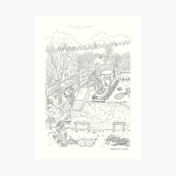 beegarden.works 013 Art Print