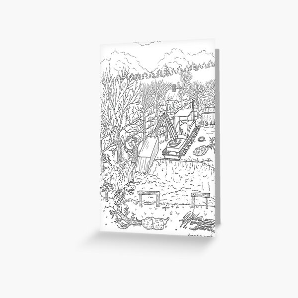 beegarden.works 013 Greeting Card