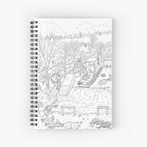 beegarden.works 013 Spiral Notebook