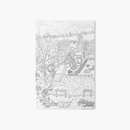 beegarden.works 013 Art Board Print