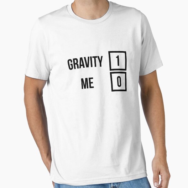 Artikel-Vorschau von Gravity 1 Me 0 Gute Besserung T-Shirt für gebrochene Knochen, designt und verkauft von RedYolk.