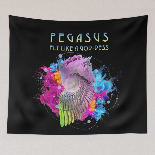 Item preview, PEGASUS Fly like a God-Dess designed and sold by POLYKOKA.