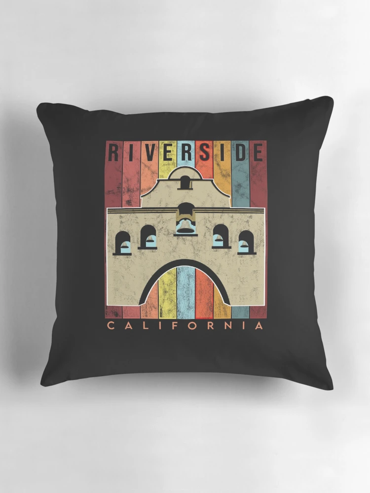 Thumbnail 3 of 4, Pillow, Riverside California designed and sold by RiversidePride.