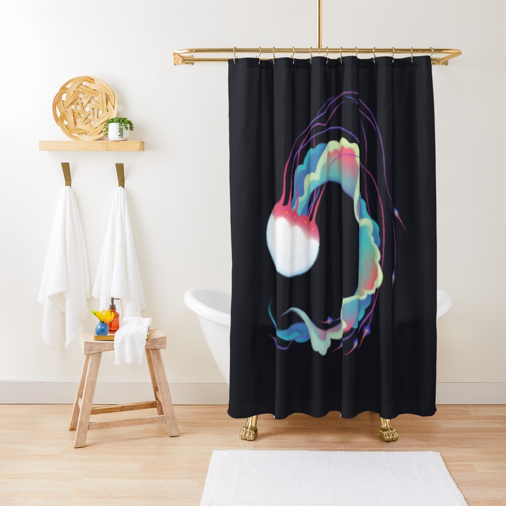 Jelly fish 3 Shower Curtain