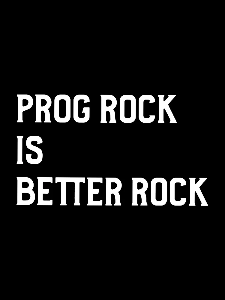 Thumbnail 3 of 3, Scarf, PROG ROCK IS BETTER ROCK (version 1) designed and sold by B-Sharp-.