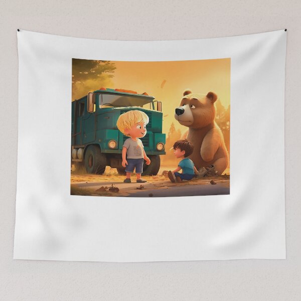 Item preview, Hank and Trash Truck: Green Heroes of the Urban Jungle designed and sold by AgatheMerciless.