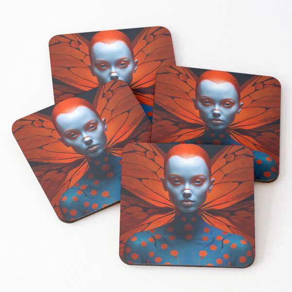Item preview, Metamorphosis in Crimson: The Red-Haired Butterfly designed and sold by GDF-Karalee.