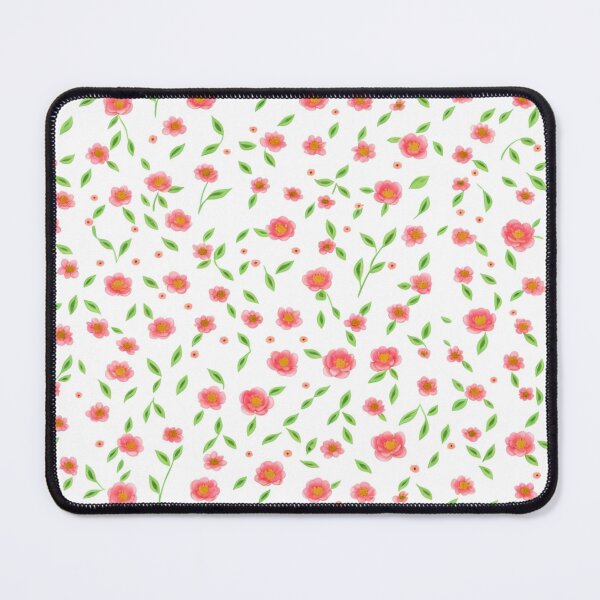 Item preview, Seamless pattern with red flowers with leaves designed and sold by culasse06.