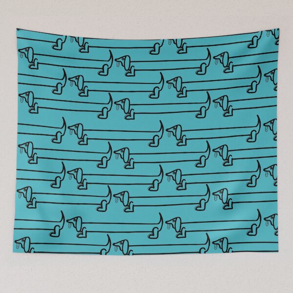 Item preview, Long bois on blue designed and sold by Jamie Kotthoff.