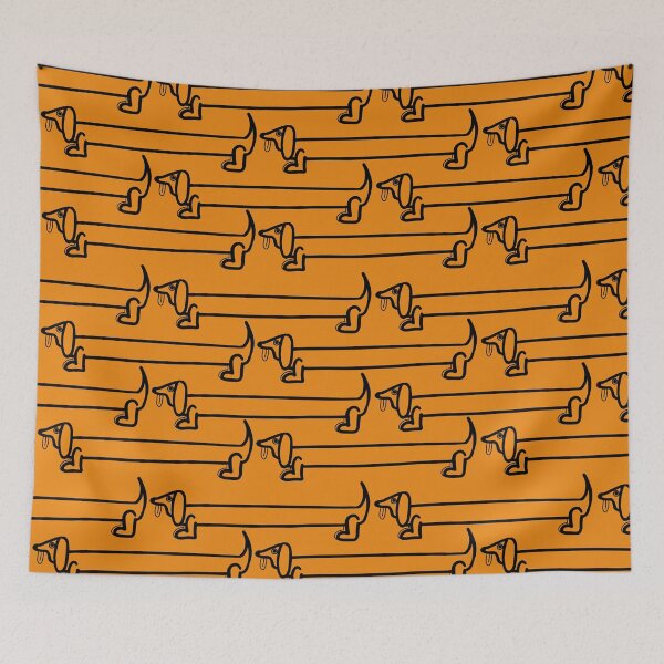 Item preview, Long bois on orange designed and sold by Jamie Kotthoff.