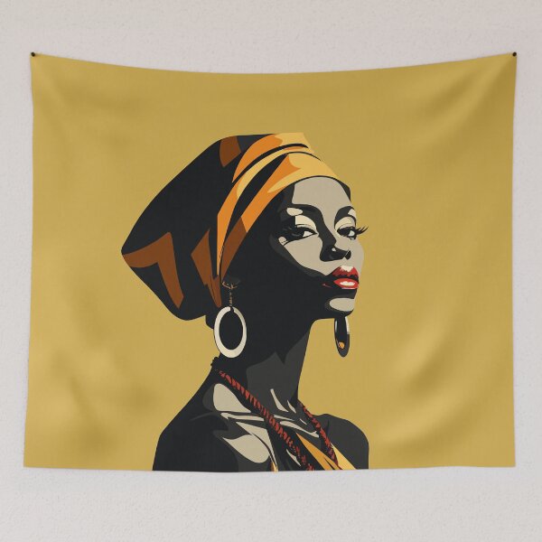Item preview, African Woman artwork Nº15C designed and sold by Bauani.