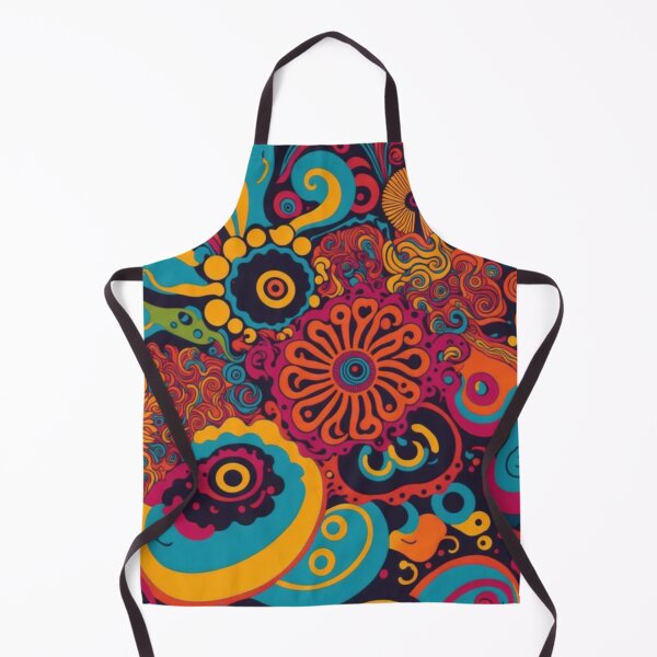 Item preview, Flower Power Colourful Flower Pattern designed and sold by druidwolfart.