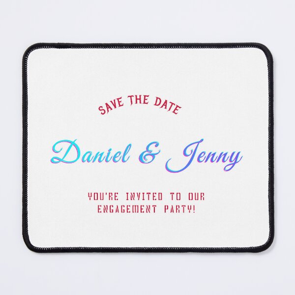 Item preview, Know the date Daniel and Jenny designed and sold by Raandy.
