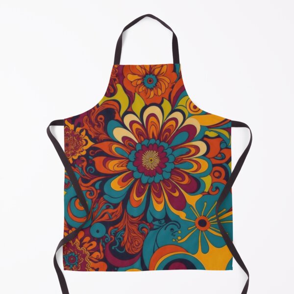 Item preview, Flower Power Colourful Flower Pattern designed and sold by druidwolfart.
