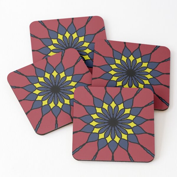 Item preview, Dark Colored Flower Pattern designed and sold by KDStout.