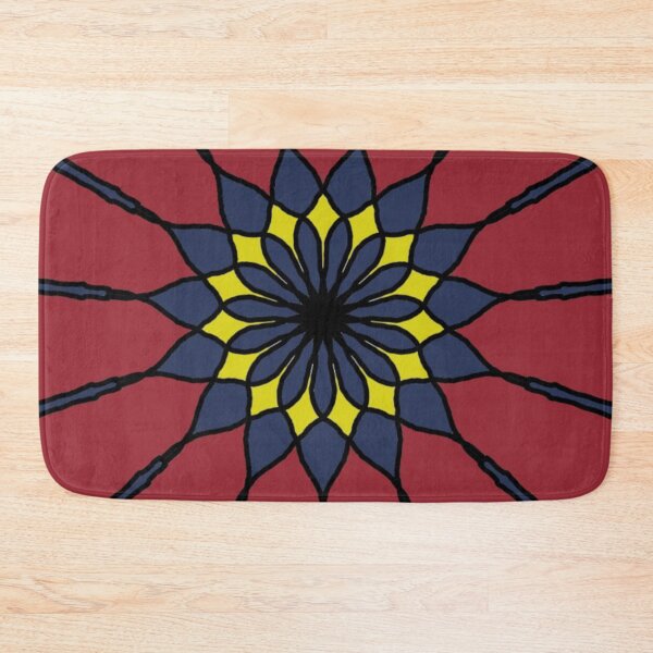Item preview, Dark Colored Flower Pattern designed and sold by KDStout.
