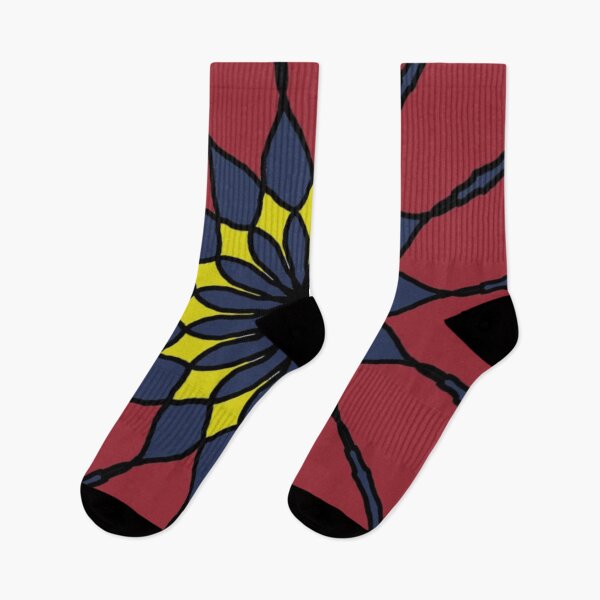 Item preview, Dark Colored Flower Pattern designed and sold by KDStout.