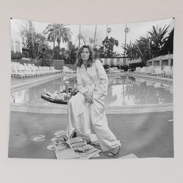 Item preview, Faye Dunaway Iconic Black White designed and sold by YourahilLman.