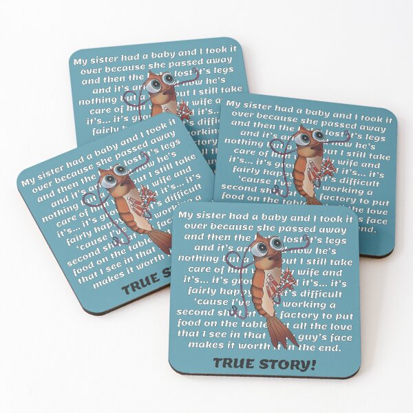 Artikelvorschau, Shrimp Sob Story (Shark Tale) entworfen und verkauft von daniasdesigns.