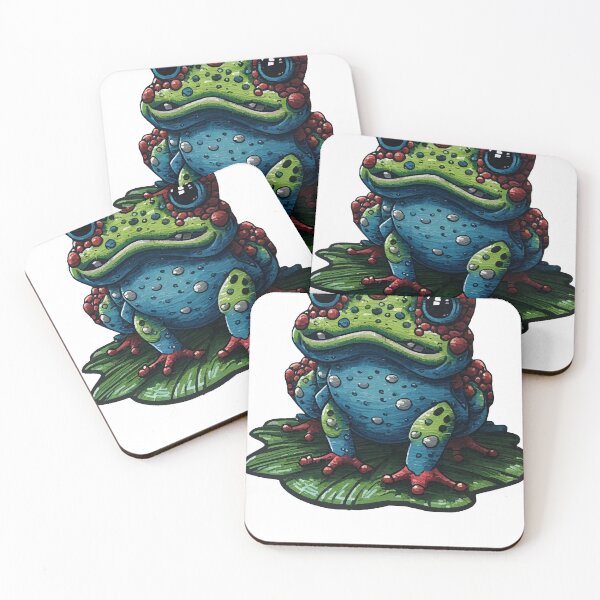 Item preview, Cartoon colourful toad designed and sold by cassigeckles.
