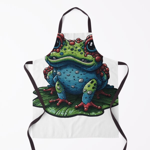 Item preview, Cartoon colourful toad designed and sold by cassigeckles.