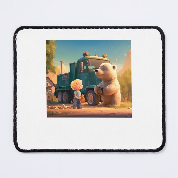 Item preview, Hank and Trash Truck: Rolling Towards a Greener Tomorrow designed and sold by AgatheMerciless.