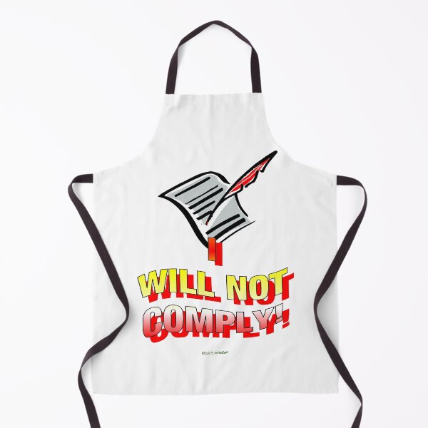 Item preview, I Will NOT Comply designed and sold by kristalcurt.