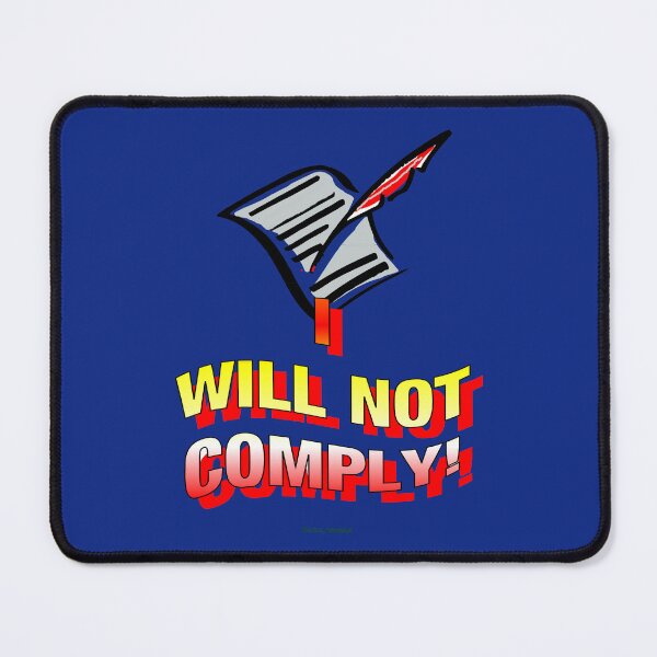 Item preview, I Will NOT Comply designed and sold by kristalcurt.