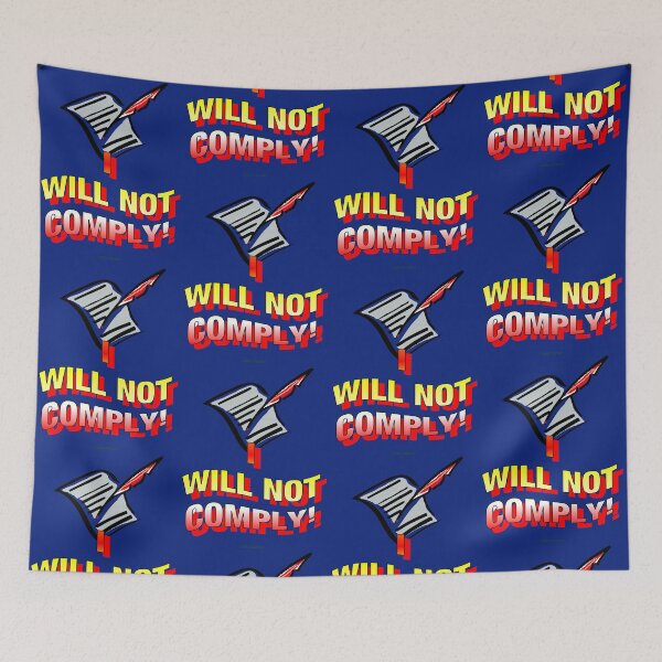 Item preview, I Will NOT Comply designed and sold by kristalcurt.