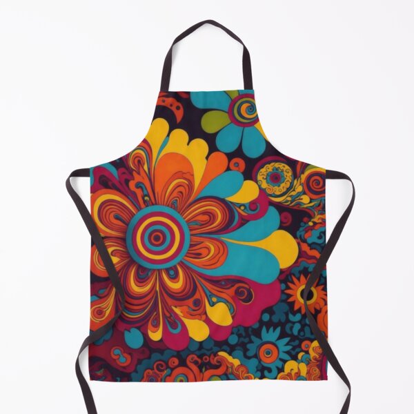 Item preview, Flower Power Colourful Flower Pattern designed and sold by druidwolfart.