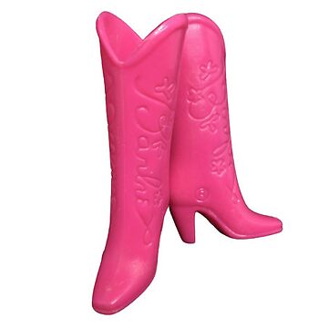 "Barbie cowboy boots" Sticker for Sale by GreyDanvers | Redbubble