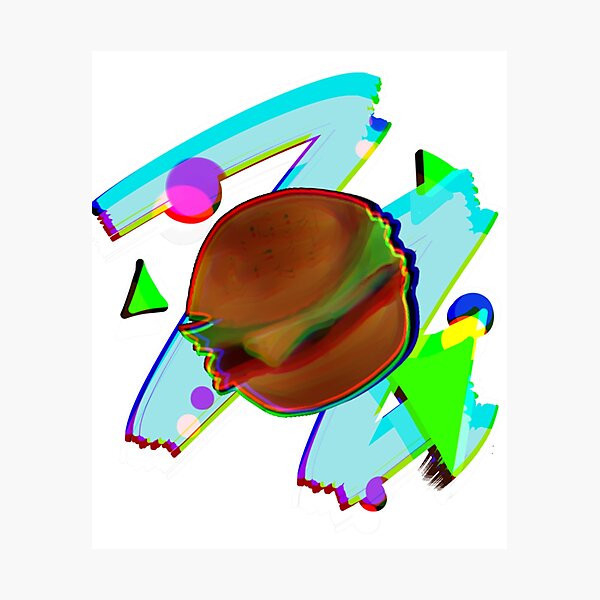 Item preview, Retro Burg Graphic  designed and sold by GerhardKirlin.