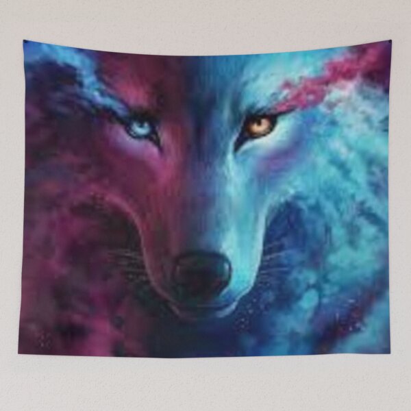 Item preview, Galaxy wolf moon designed and sold by bayanshop23.