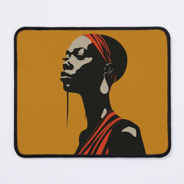 Item preview, African Elegance, Woman artwork Nº18B designed and sold by Bauani.