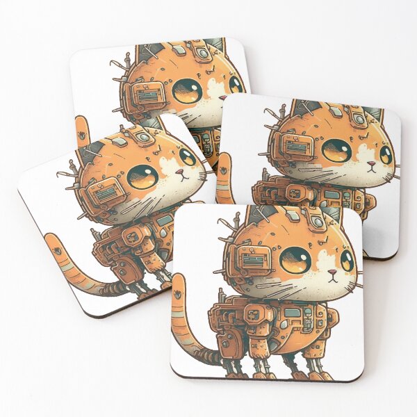 Item preview, Cat Bot  designed and sold by brunaneice.