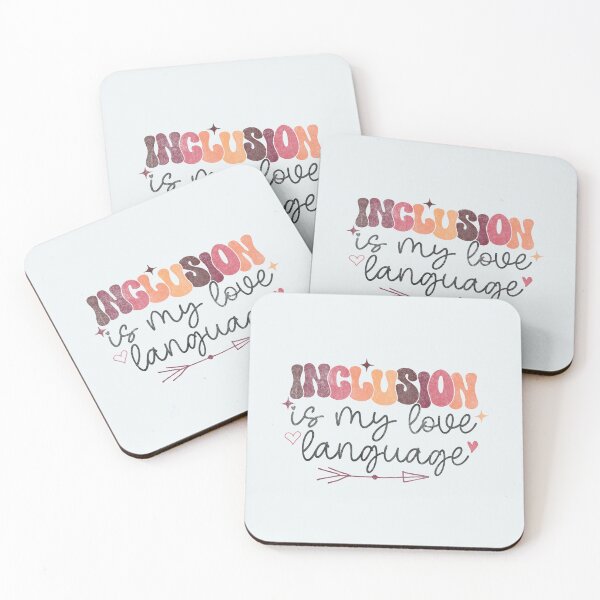 Item preview, Inclusion is my love language  designed and sold by hautehub.