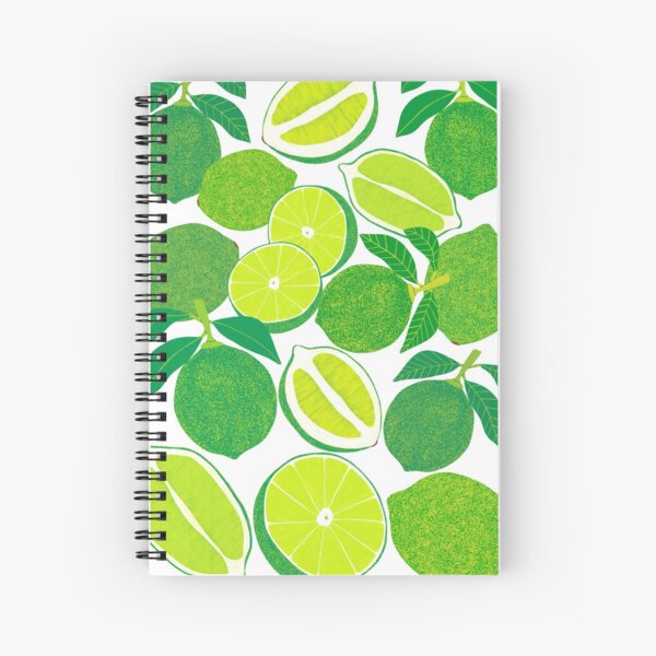 Lime Harvest Spiral Notebook