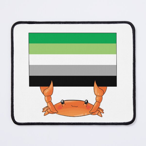 Item preview, Pride Flag Crab (aro) designed and sold by Rustmm.
